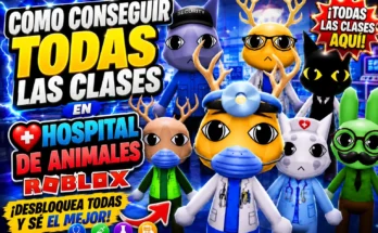 Cómo conseguir todas las Clases en Hospital de Animales Roblox