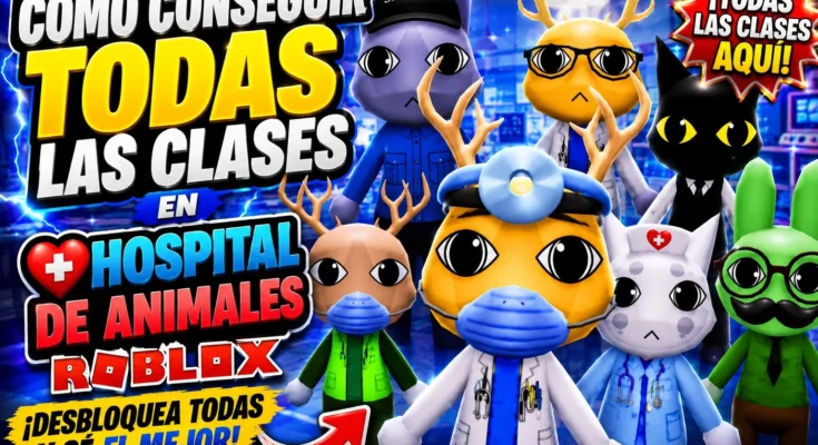 Cómo conseguir todas las Clases en Hospital de Animales Roblox